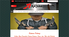 Desktop Screenshot of katanapedang.com